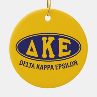 Delta Kappa Epsilon | Vintage Ceramic Ornament