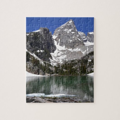 Delta Lake Grand Teton National Park Jigsaw Puzzle