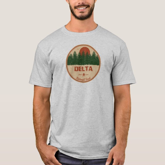 Delta National Forest T-Shirt (Front)