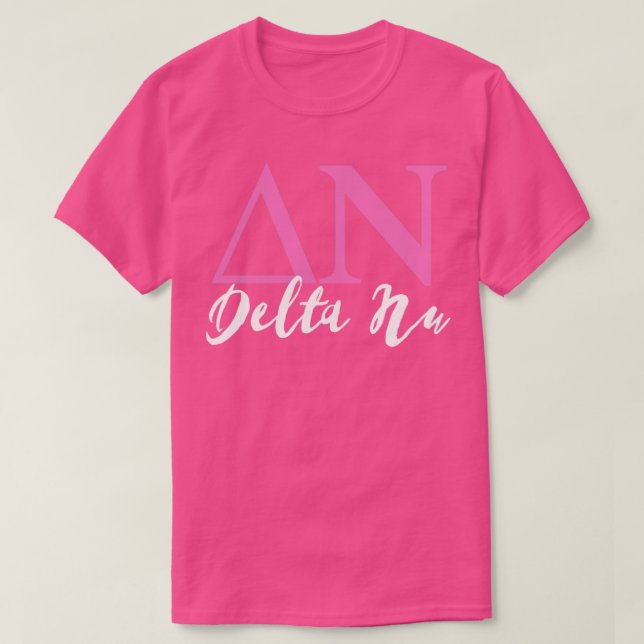 Delta Nu T-Shirt (Design Front)