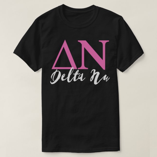 Delta Nu T-Shirt (Design Front)