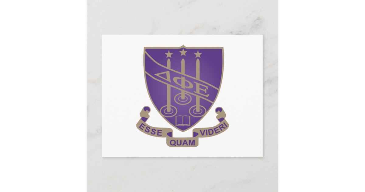 Delta Phi Epsilon Crest