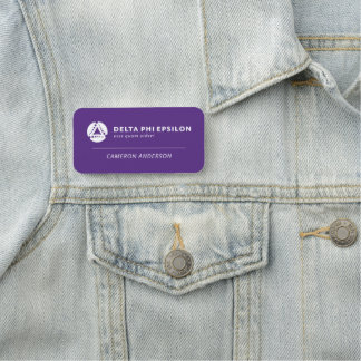 Delta Phi Epsilon Custom Name Tag