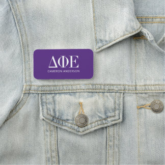 Delta Phi Epsilon Custom Name Tag