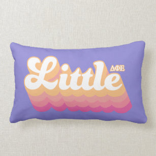 Delta Phi Epsilon   Little Lumbar Pillow