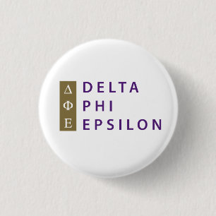 Delta Phi Epsilon Stacked Button