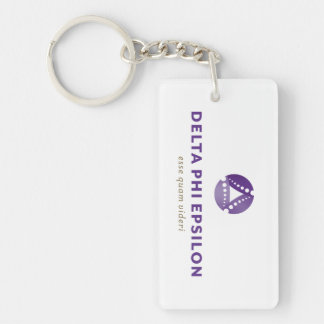 Delta Phi Epsilon | Triangle Logo Keychain