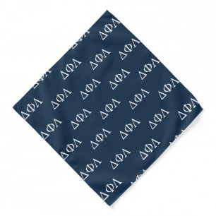 Delta Phi Lambda Greek Letters Design Bandana