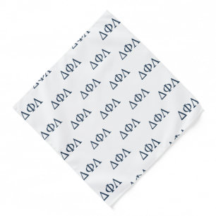 Delta Phi Lambda Greek Letters Design Bandana