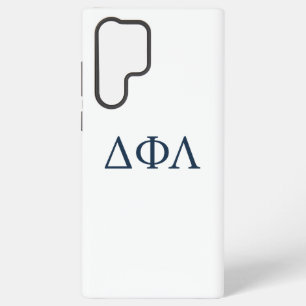 Delta Phi Lambda Greek Letters Design Samsung Galaxy S22 Ultra Case