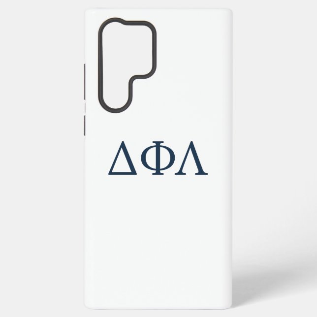 Delta Phi Lambda Greek Letters Design Samsung Galaxy Case (Back)