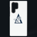 Delta Phi Lambda Sorority Rose Design Samsung Galaxy S22 Ultra Case<br><div class="desc">This striking design features the iconic Delta symbol of the Delta Phi Lambda sorority. Delicately intertwined with the powerful geometric shape is a beautiful rose, a significant floral emblem. The combination creates a sophisticated and meaningful representation of sisterhood and strength, perfect for showcasing your pride and connection. The artistry captures...</div>