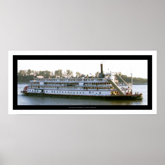 Delta Queen Riverboat Print