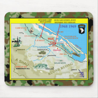 DELTA RAIDERS AO (Area of Operation) Mouse Pad