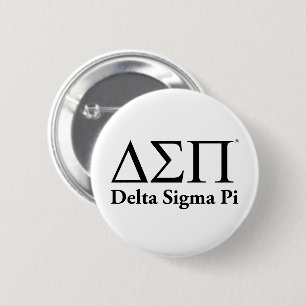 Delta Sigma Pi Classic Logo Button