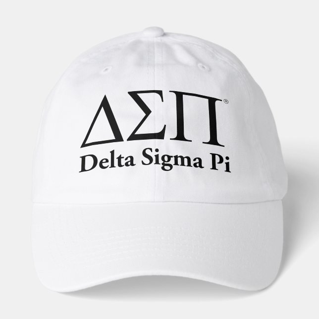 Delta Sigma Pi Classic Logo Hat (Front)