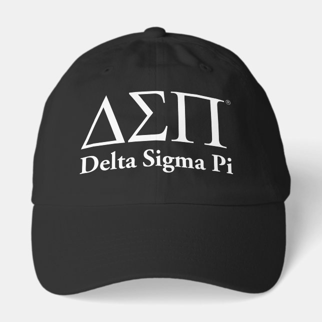 Delta Sigma Pi Classic Logo Hat (Front)