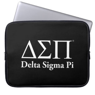 Delta Sigma Pi Classic Logo Laptop Sleeve