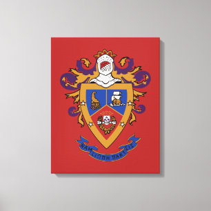 Delta Sigma Pi Official Crest Canvas Print