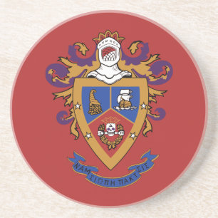 Delta Sigma Pi Official Crest Coaster