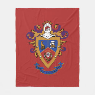 Delta Sigma Pi Official Crest Fleece Blanket