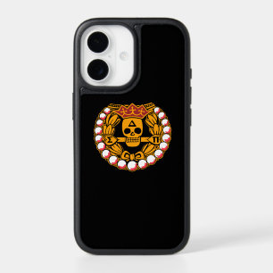 Delta Sigma Pi Skull Badge iPhone 17 Case