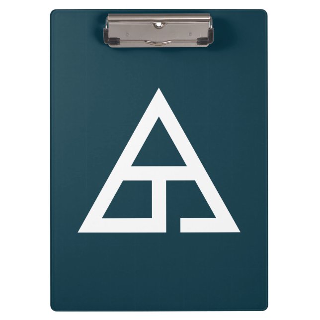 Delta T Trademark Logo Clipboard (Front)
