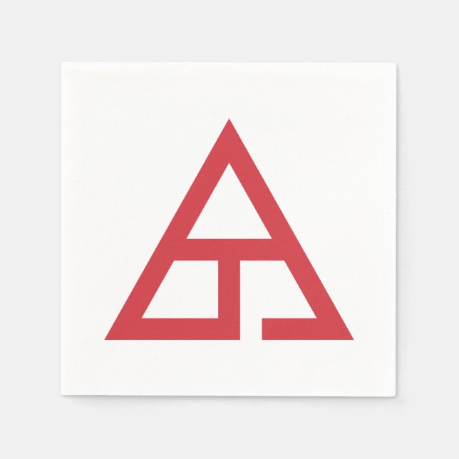 Delta T Trademark Logo Napkins (Front)