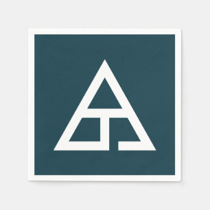 Delta T Trademark Logo Napkins