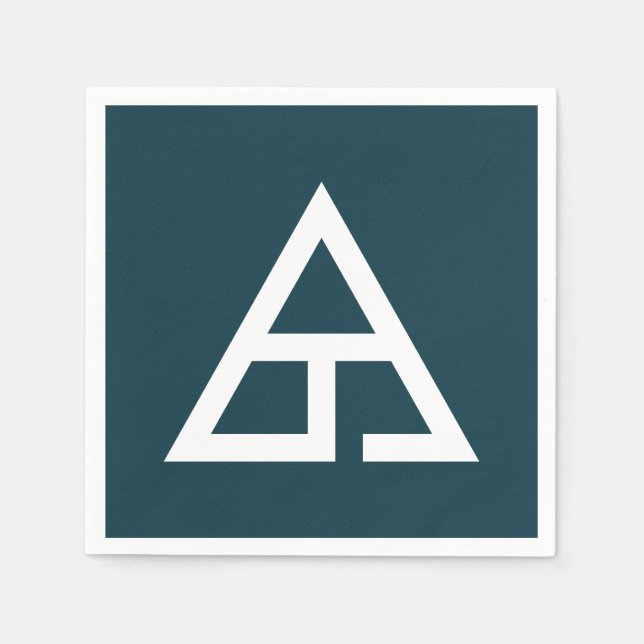 Delta T Trademark Logo Napkins (Front)