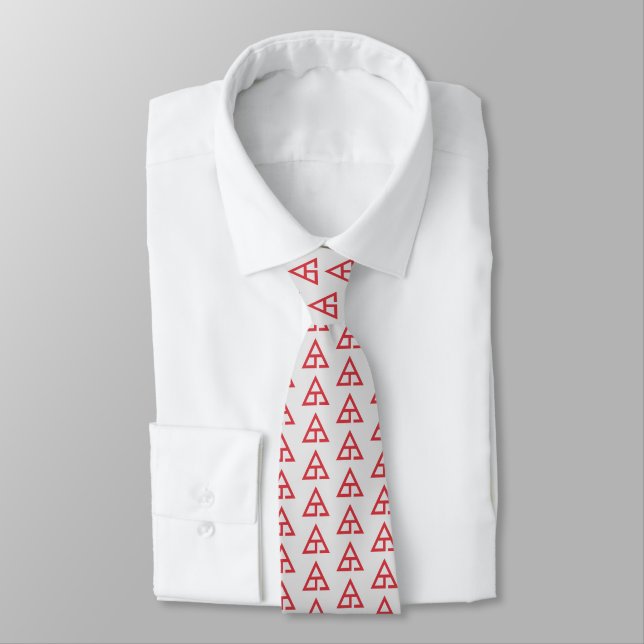 Delta T Trademark Logo Neck Tie (Tied)