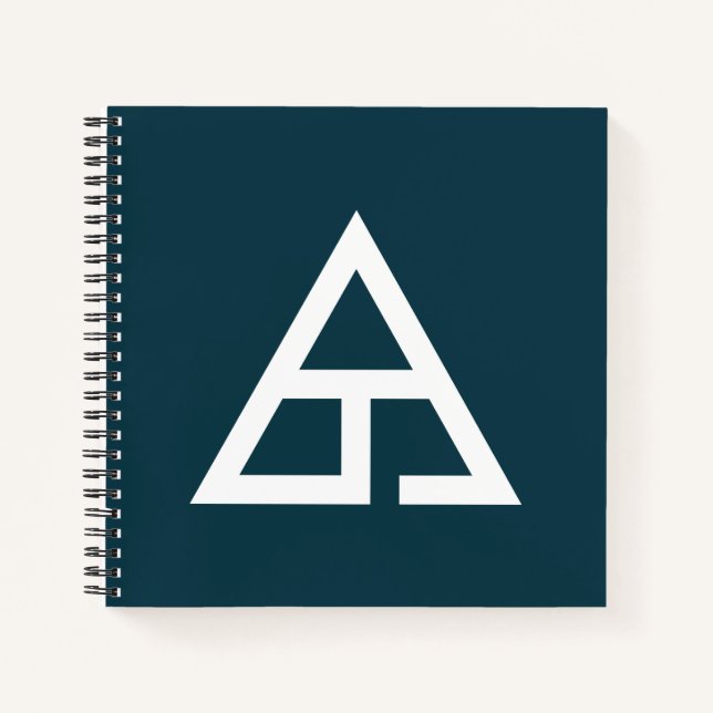 Delta T Trademark Logo Notebook (Front)