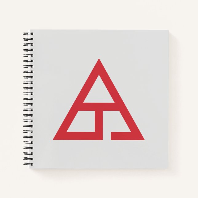 Delta T Trademark Logo Notebook (Front)