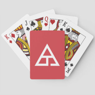 Delta T Trademark Logo Poker Cards