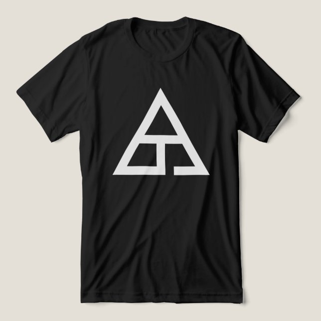 Delta T Trademark Logo Tri-Blend Shirt (Design Front)