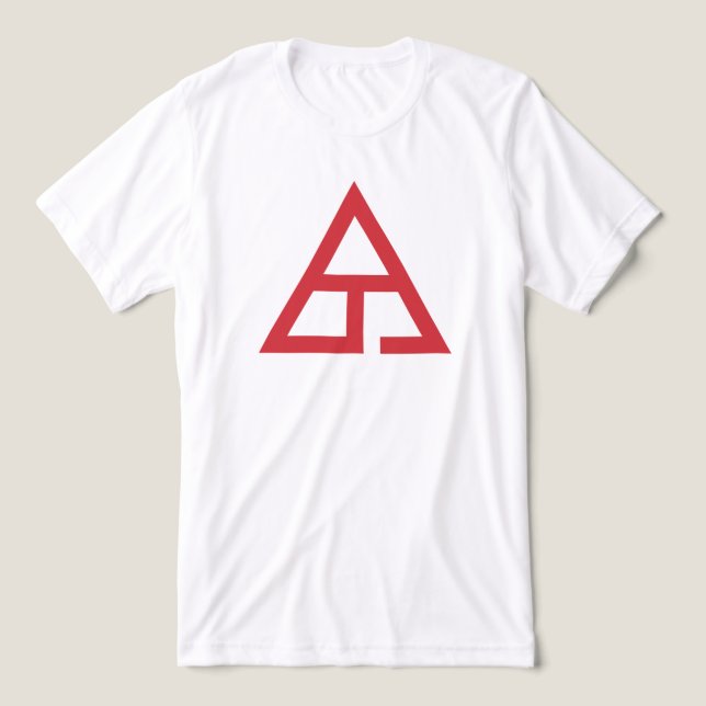 Delta T Trademark Logo Tri-Blend Shirt (Design Front)