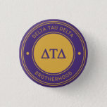 Delta Tau Delta | Badge Button at Zazzle