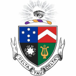 Delta Tau Delta Coat of Arms Cutout
