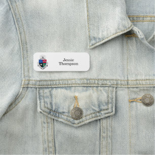 Delta Tau Delta   Coat of Arms Name Tag