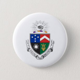 Delta Tau Delta Coat of Arms Pinback Button