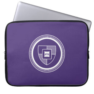 Delta Tau Delta Fraternity Crest Emblem Laptop Sleeve
