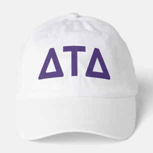 Delta Tau Delta Fraternity Greek Letters Hat