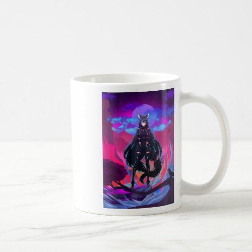 Delta _ The Eminence In Shadow red And Blue Theme Coffee Mug