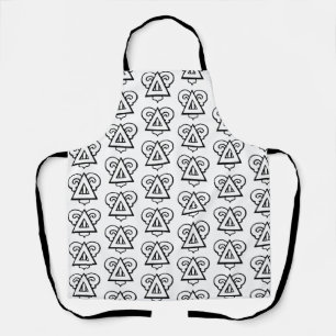 Delta Upsilon Fraternity Iconic Triangle Logo Apron