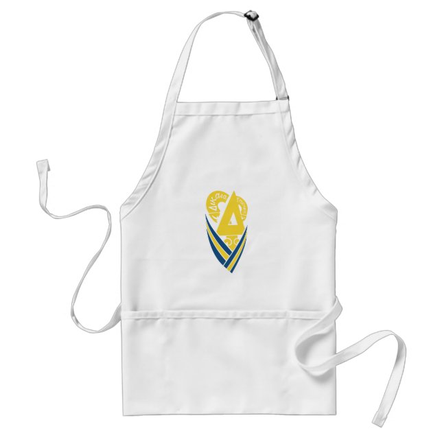 Delta Upsilon Fraternity Stylized Delta Adult Apron (Front)
