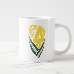 Delta Upsilon Fraternity Stylized Delta Giant Coffee Mug