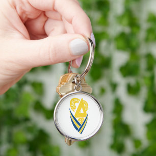 Delta Upsilon Fraternity Stylized Delta Keychain