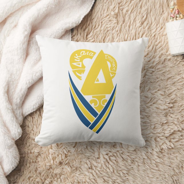 Delta Upsilon Fraternity Stylized Delta Throw Pillow (Blanket)