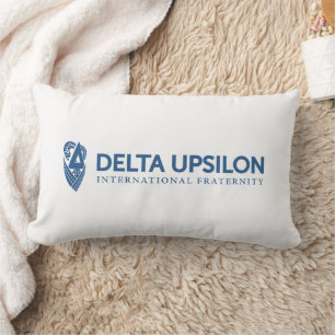 Delta Upsilon International Fraternity Logo Lumbar Pillow