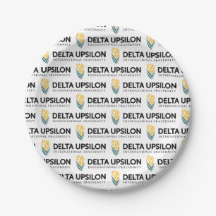 Delta Upsilon International Fraternity Paper Plates